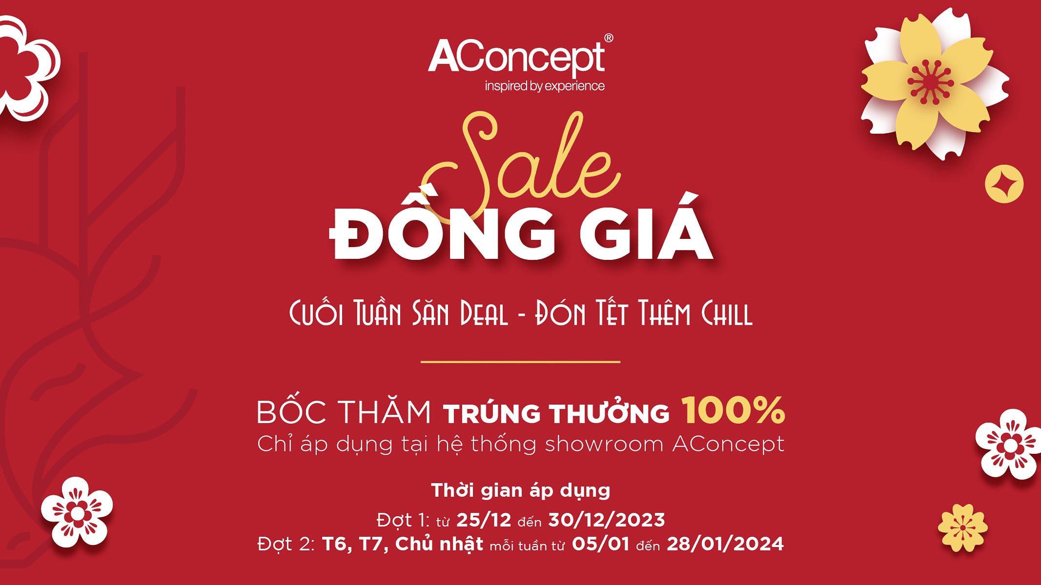 CUỐI TUẦN SĂN DEAL - ĐÓN TẾT THÊM CHILL