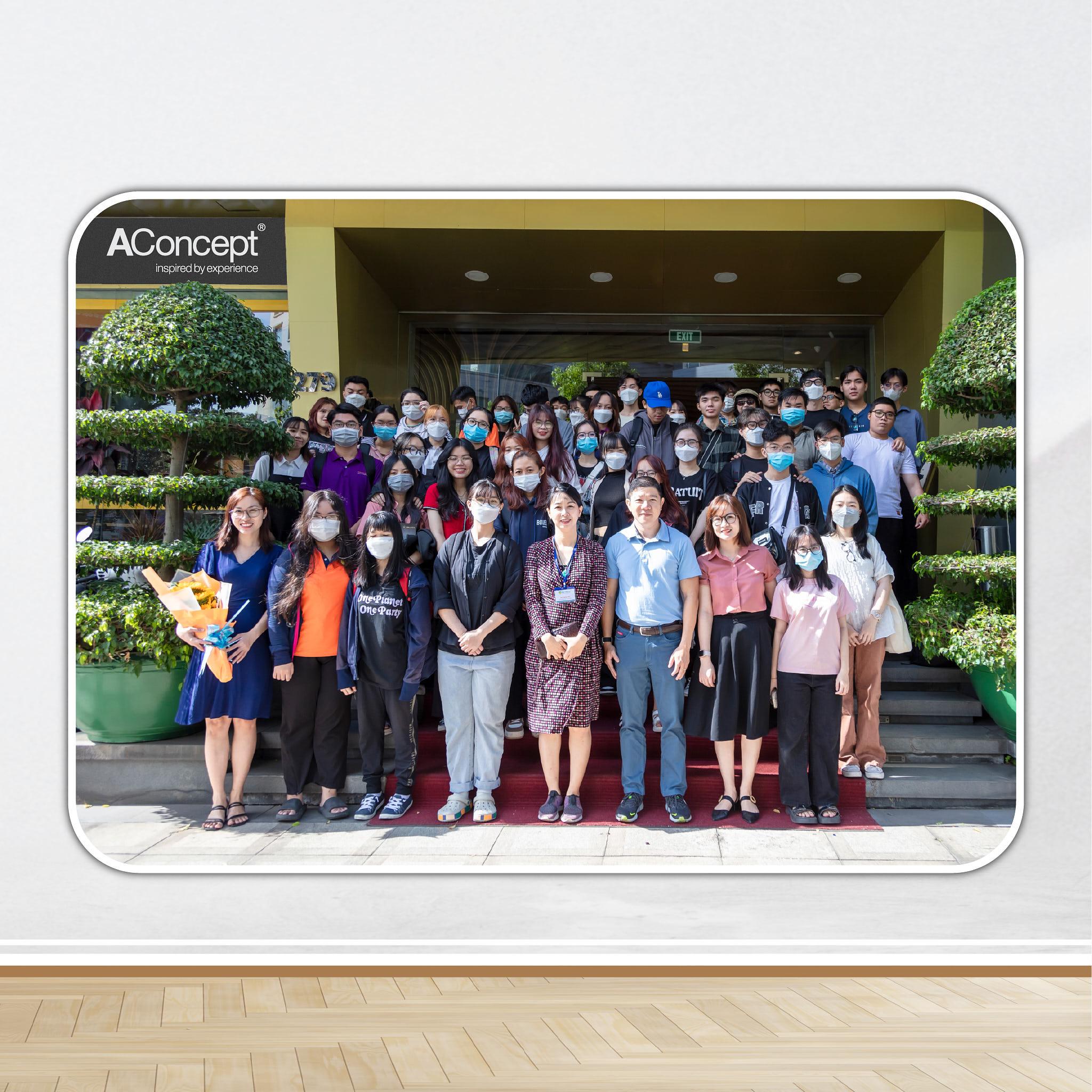 CÙNG SINH VIÊN HUTECH TRẢI NGHIỆM ACONCEPT