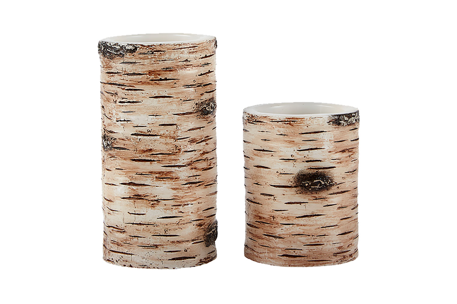 Set of 2 Scented Tree-shaped Candles