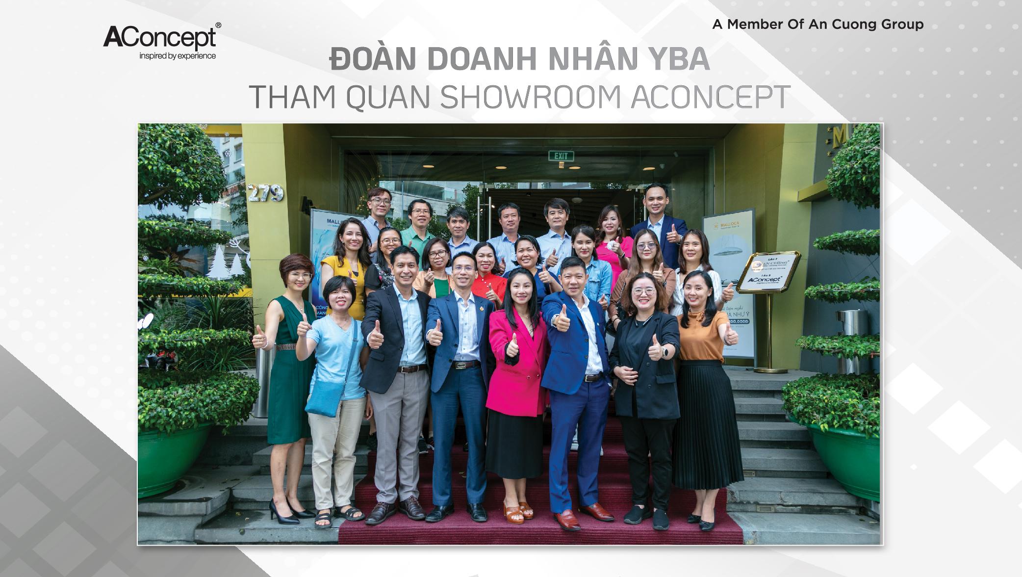ACONCEPT TIẾP ĐÓN HƠN 50 THÀNH VIÊN HỘI DOANH NHÂN TRẺ TPHCM (YBA) 